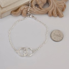 A005 Free Shipping New Design Large Stock Delicate Handmade Cheap Silver Plated Anklet Bulk Sale 