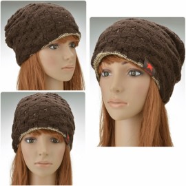 Stylish Knitted Acrylic Solid Color Unisex Cap Two Sides Use Couples' Fashion Hats and Caps 