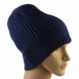 European Unisex Adult Men Women Warm Winter Knit Ski Beanie Slouchy Soft Solid Cap Hat 
